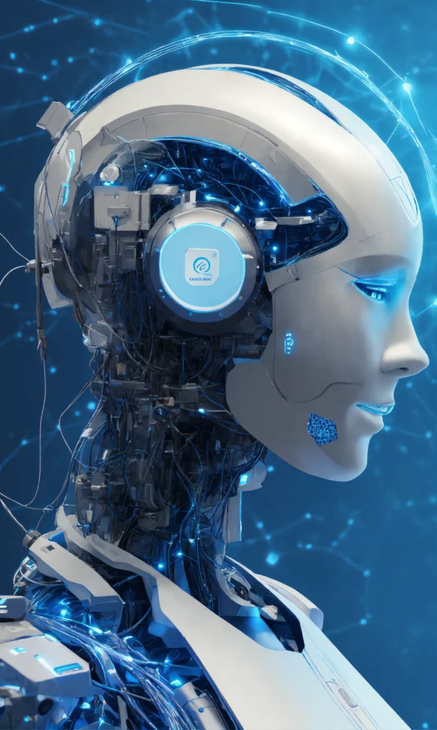 image of a business card of an expert on chat bots